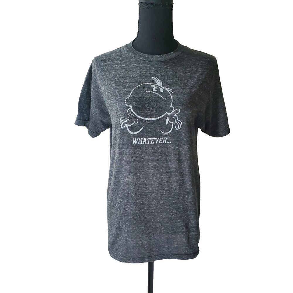 Whatever Shirt Size S Gray What Ever open hands Baby